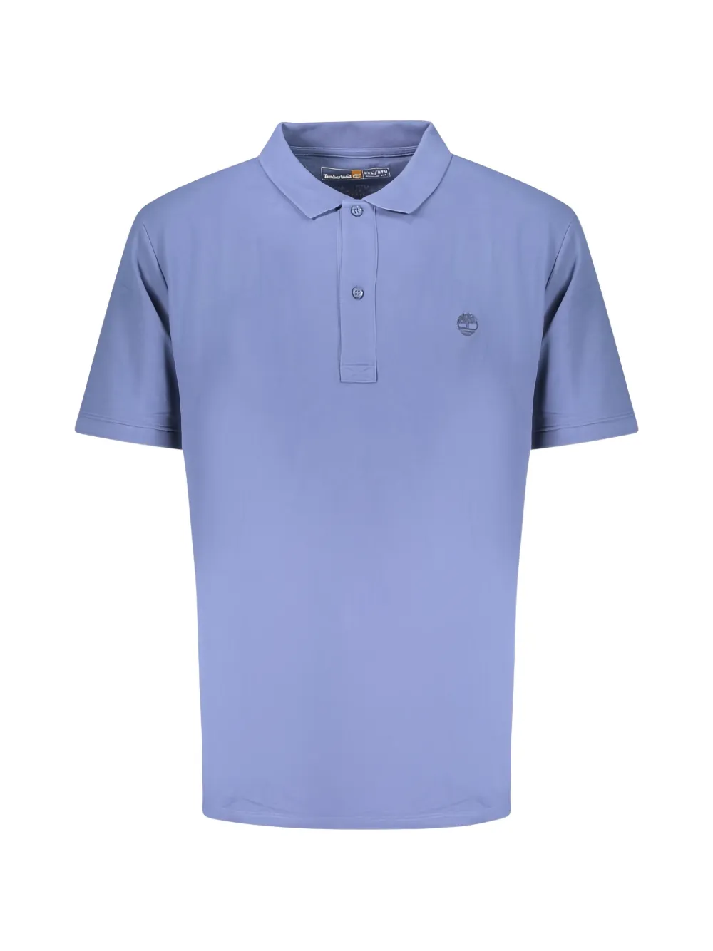 Timberland logo-embroidered polo shirt - Blu