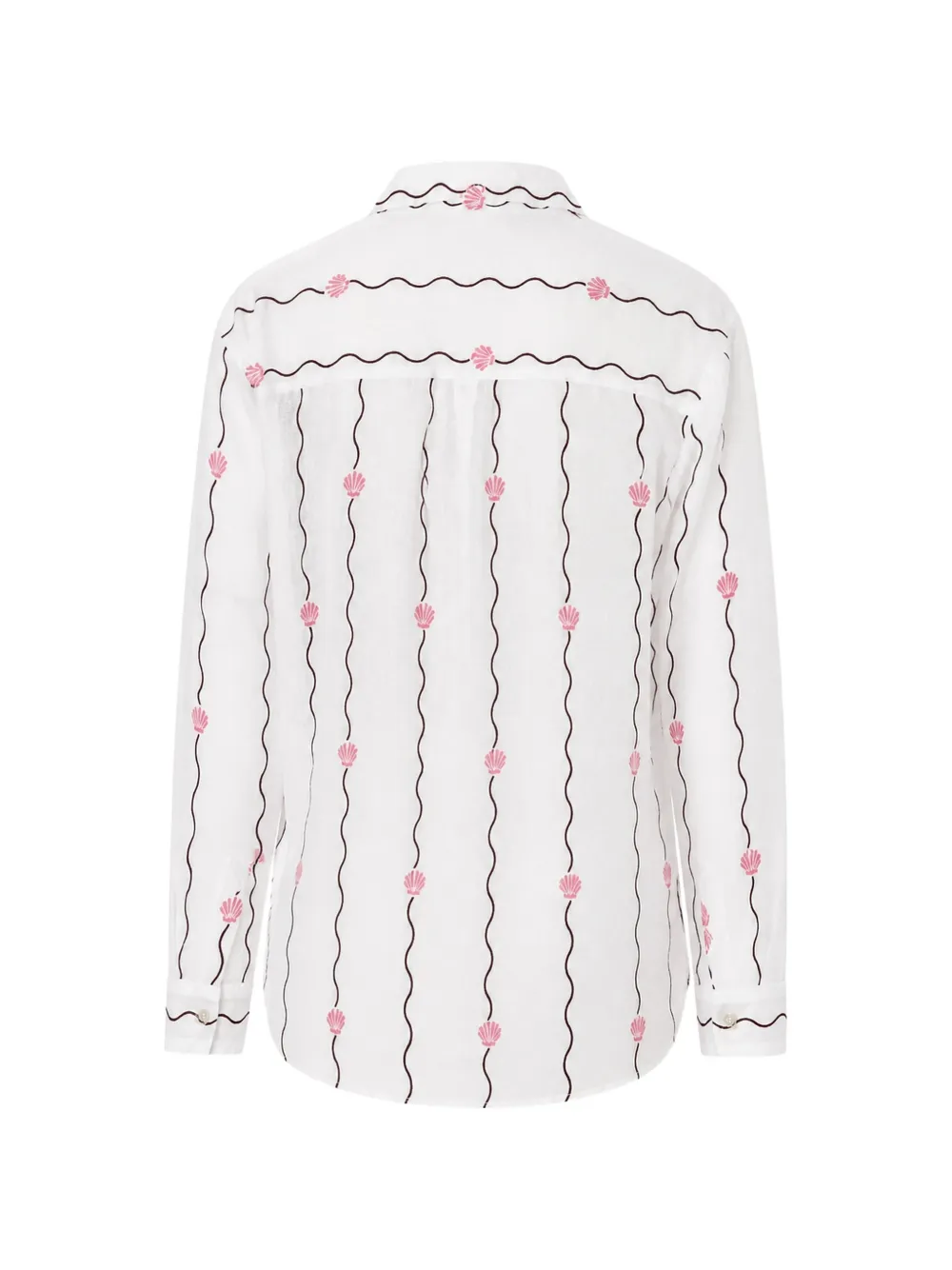 Rails Camisa Charli A Rayas - Blanco 
