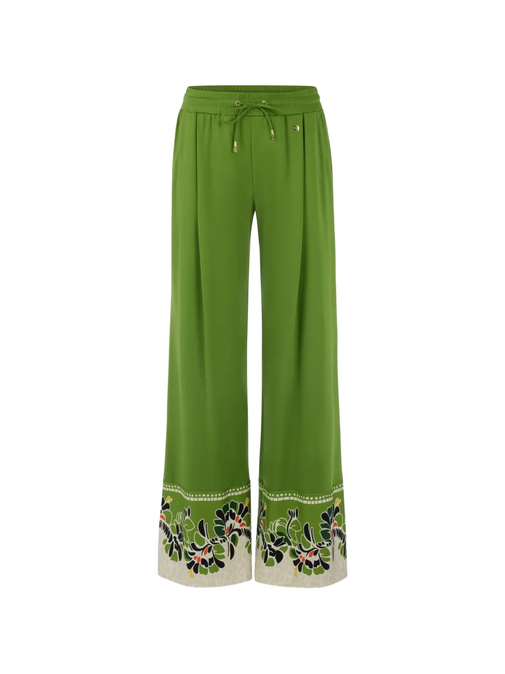 MARCCAIN Wedi floral-print palazzo pants - Grün