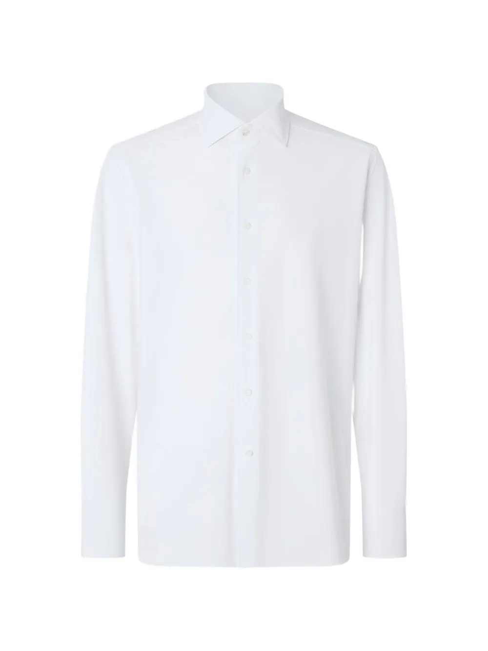 Corneliani spread-collar button-up shirt - Weiß