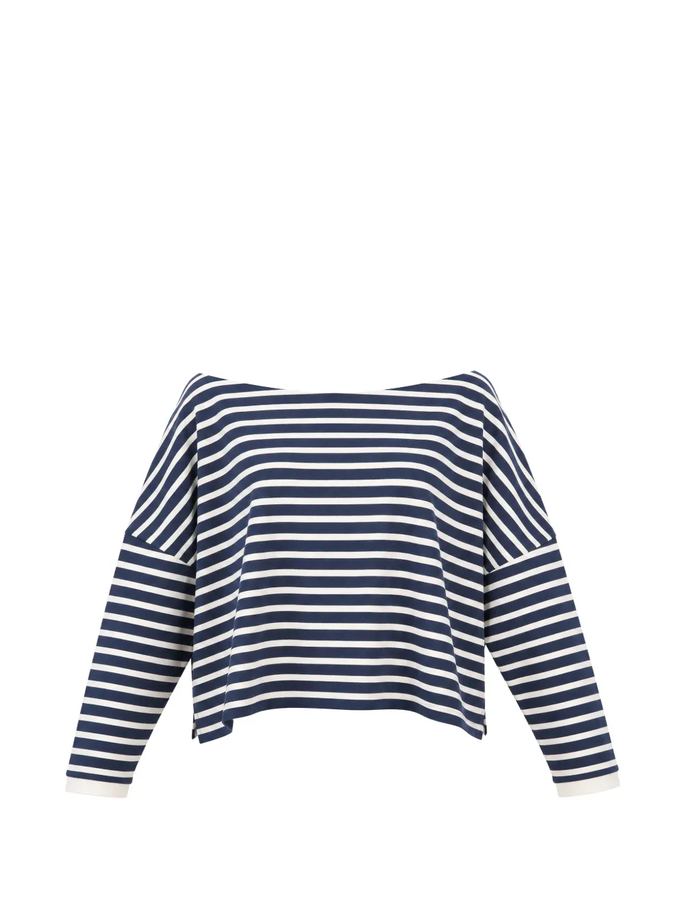 SoSUE Sailor striped sweater - Bianco