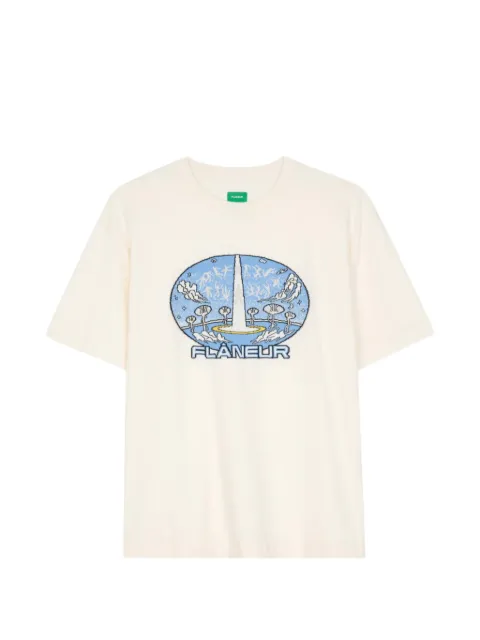 FLÂNEUR Euphoric knitted T-shirt
