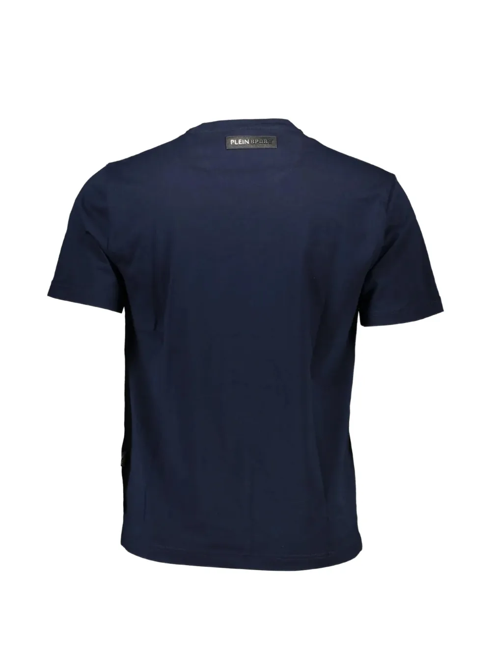 Plein Sport Katoenen T-shirt met logoprint Blauw