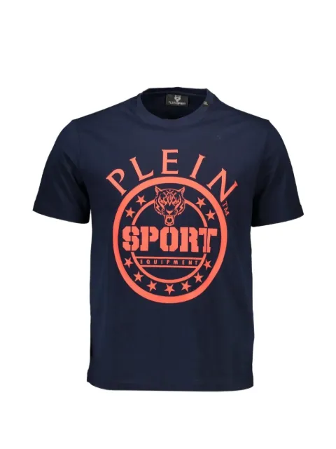 Plein Sport camiseta de algodón con logo estampado