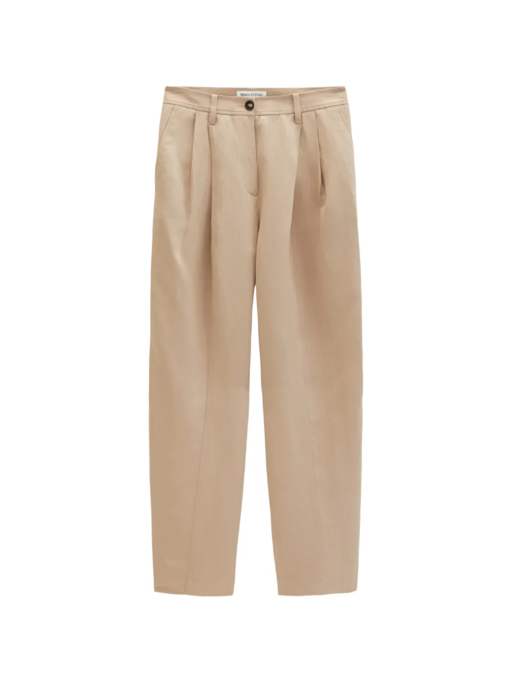 Marc O'Polo pleated woven trousers - Toni neutri