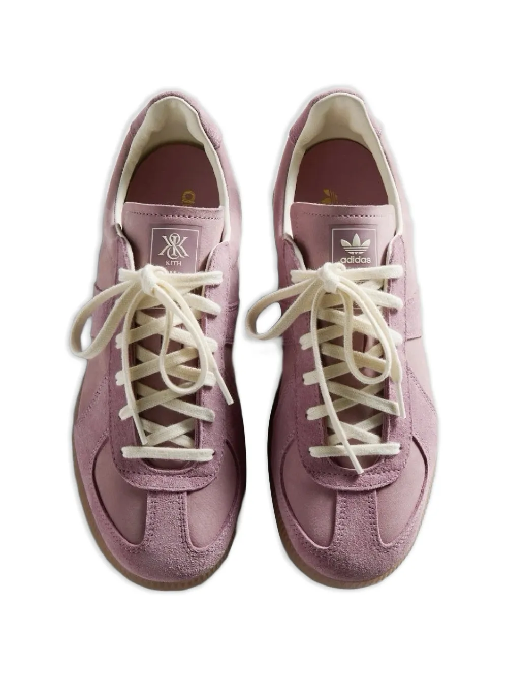 adidas BW Army Kith sneakers met suède vlak Roze