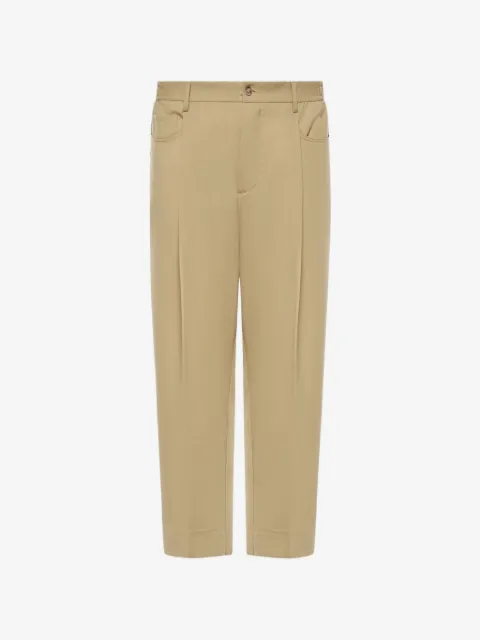 Giuliano Galiano Niklas pleated wool trousers