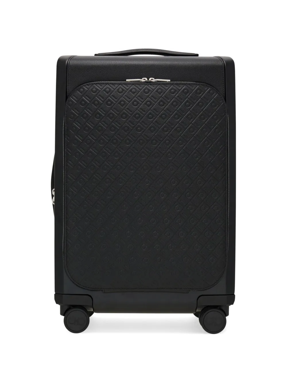 Ferragamo embossed Monogram hand luggage - Nero