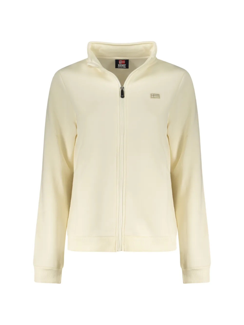 Norwegian Rain zip-up cotton sweater