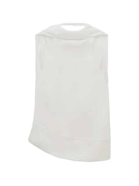 Simkhai Samira draped asymmetric blouse