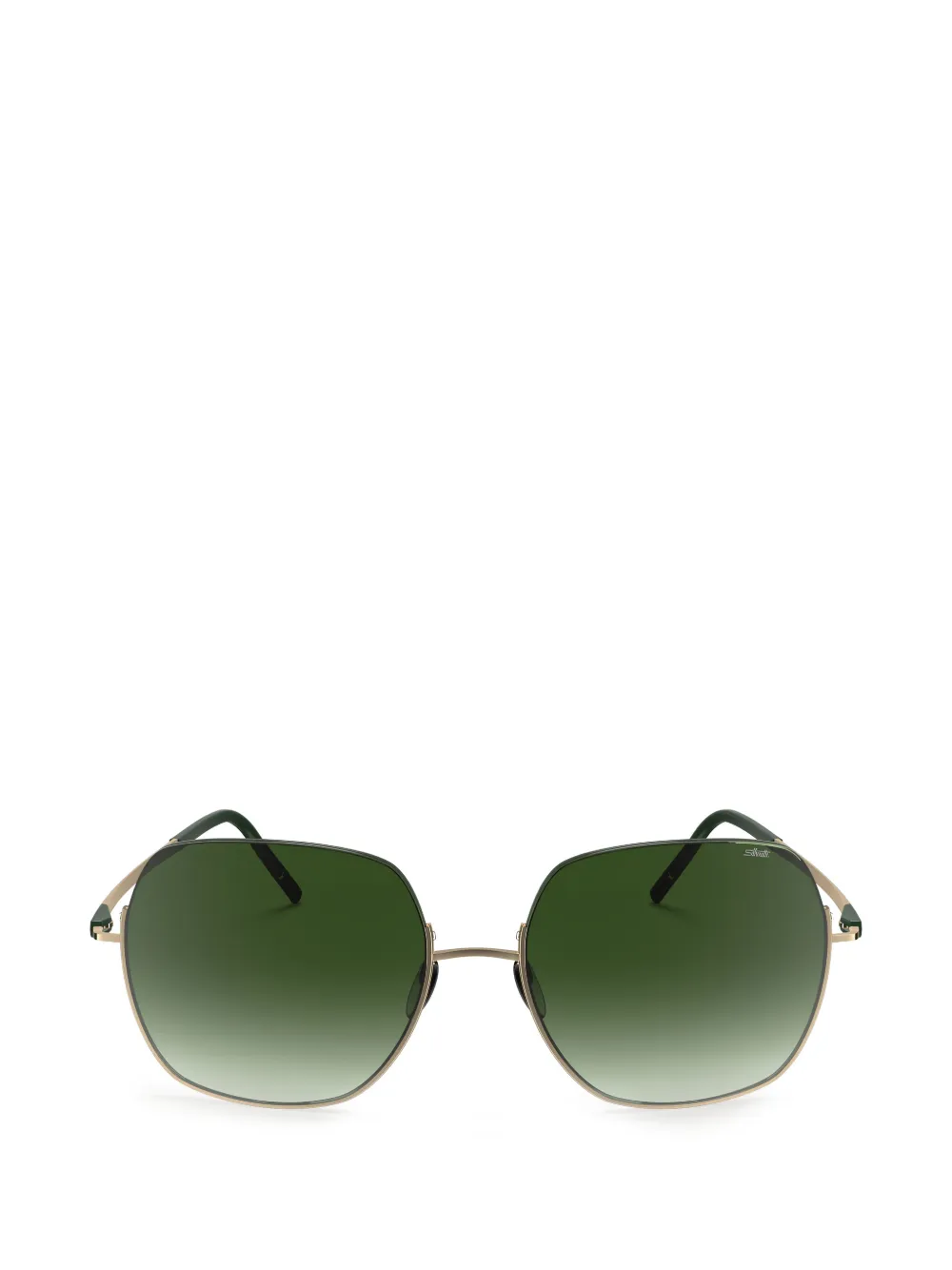 Silhouette Dynamic Dawn geometric-frame sunglasses - Oro