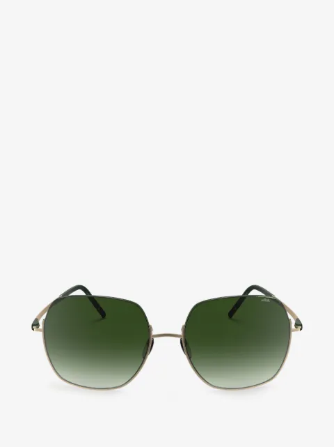Silhouette Dynamic Dawn geometric-frame sunglasses