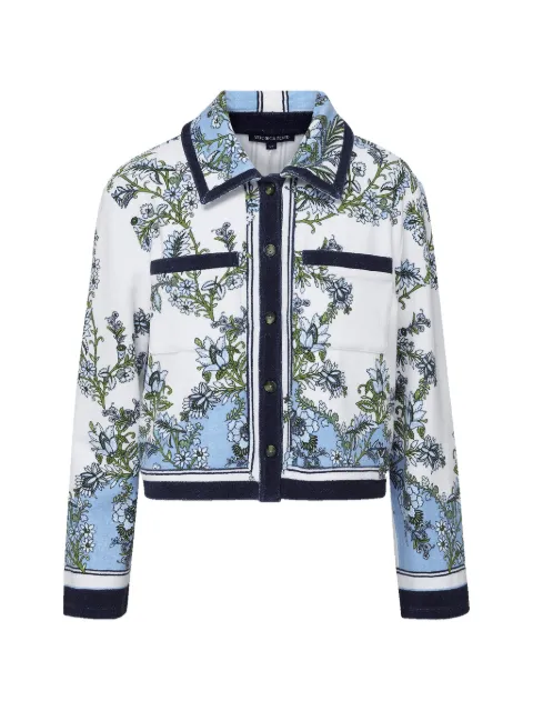 Veronica Beard Novelle floral shirt