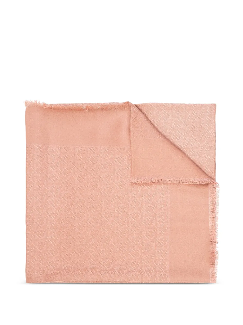 Ferragamo Gancini jacquard scarf - Rosa