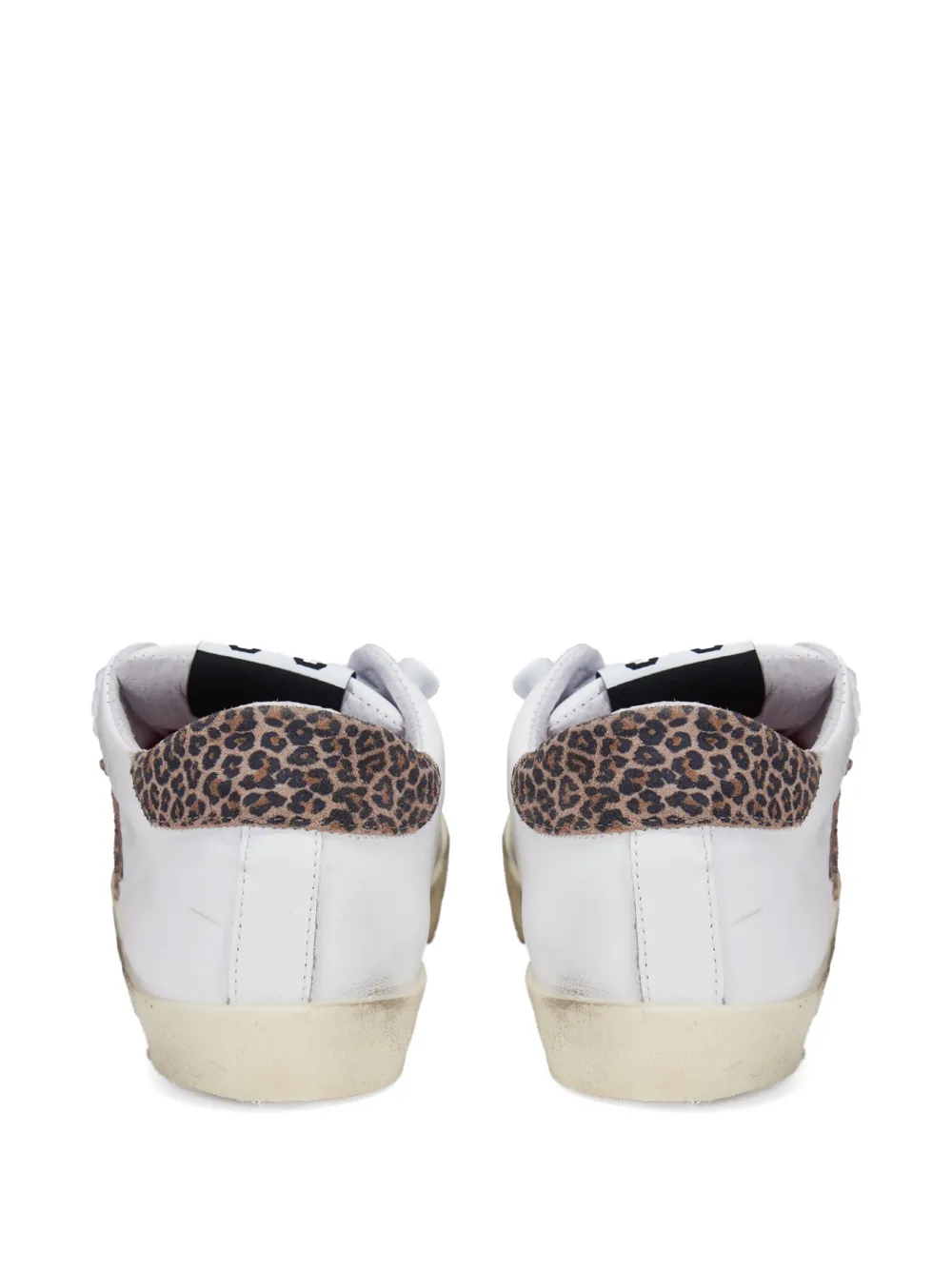 2 Star Prime Star leopard-print sneakers Wit