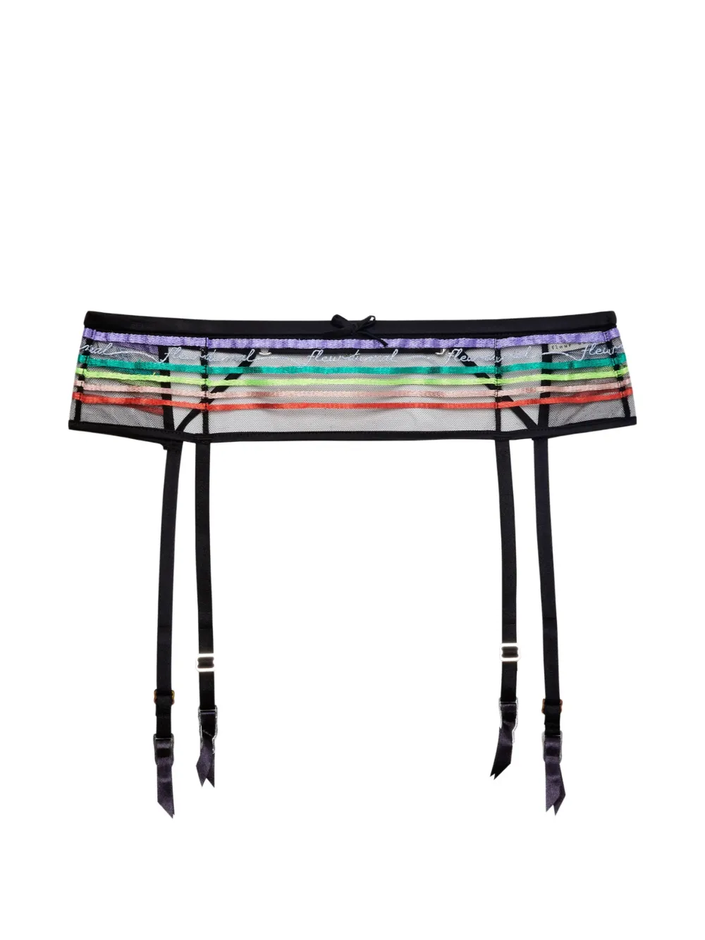 Fleur Du Mal Taste Le Rainbow v-string - Nero