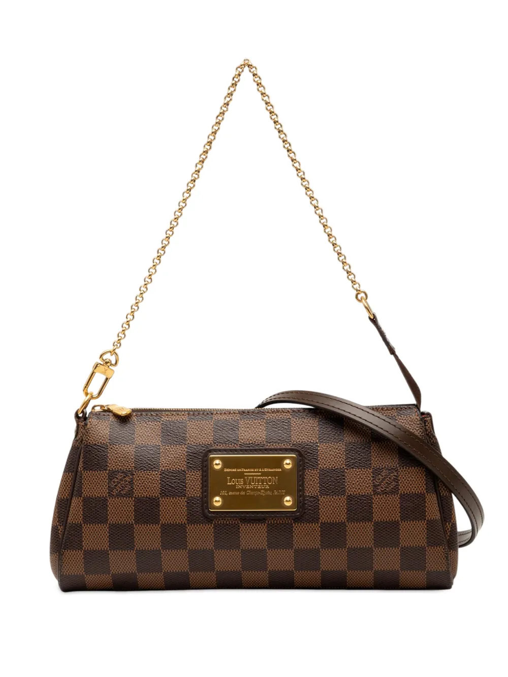 Louis Vuitton Pre-Owned 2013 Damier Ebene Eva satchel - Marrone