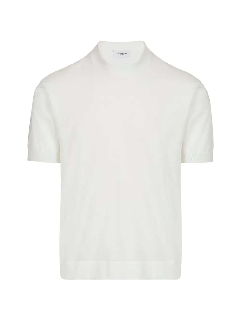 Paolo Pecora short-sleeve sweater - Bianco