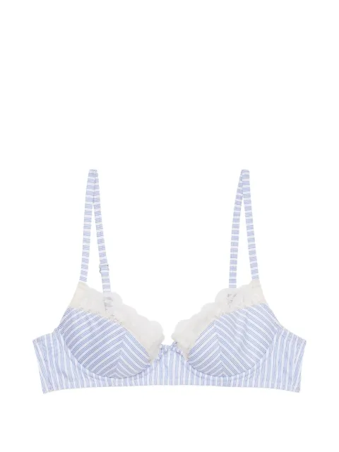 Fleur Du Mal East Hampton lace-trim bra