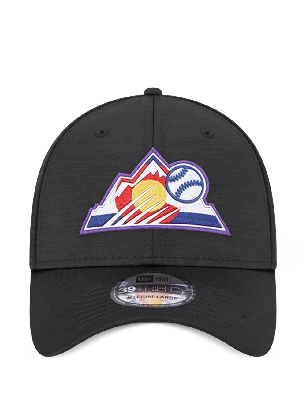 NEW ERA CAP Cappello da baseball 39THIRTY Colorado Rockies - Nero