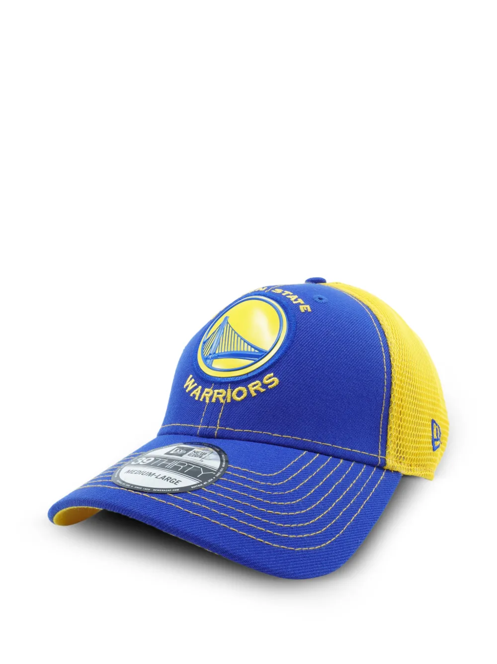 NEW ERA CAP 39THIRTY Golden State Warriors pet Blauw