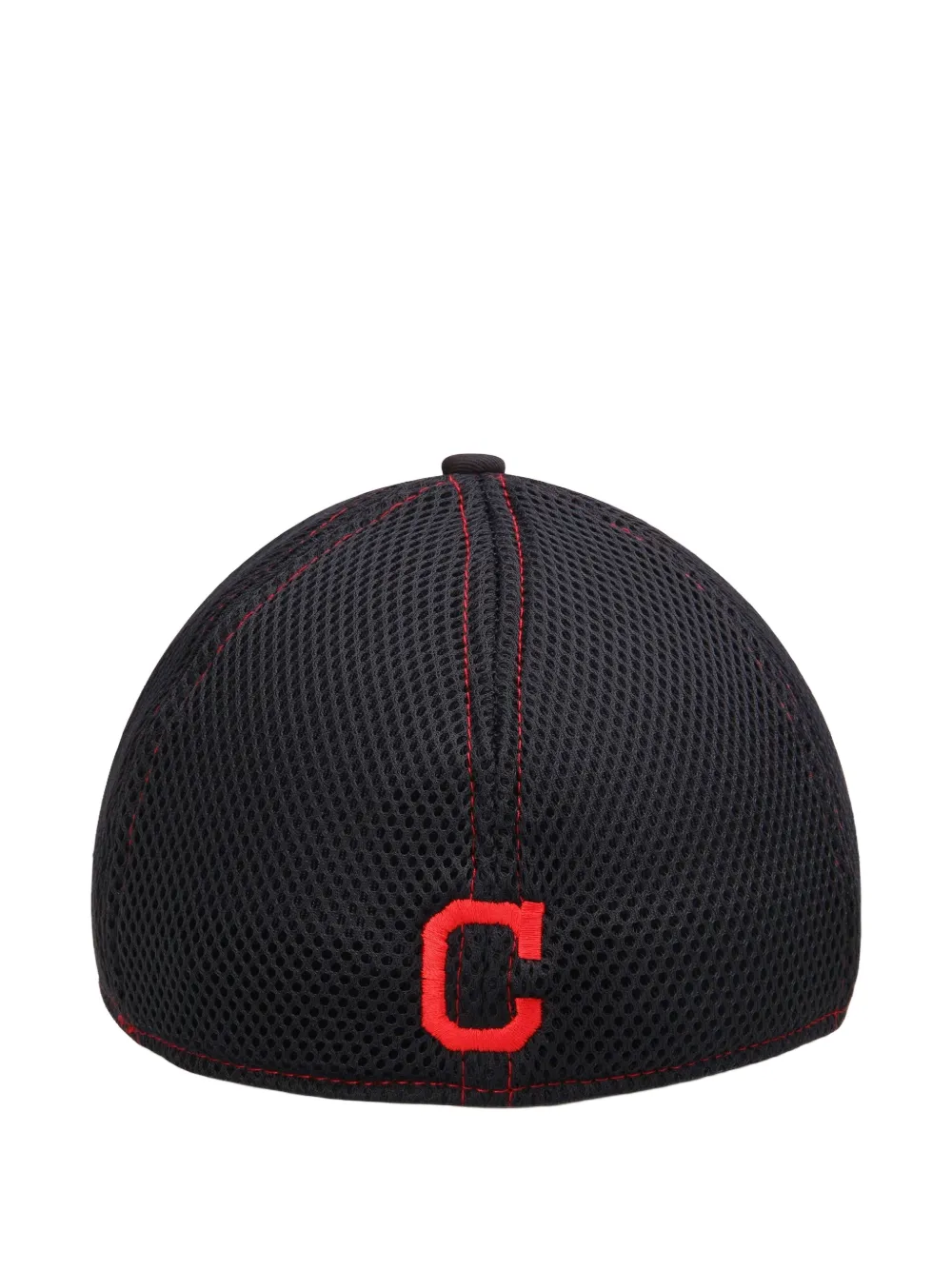 NEW ERA CAP x Cleveland Indians 2019 Classic Team 39THIRTY pet met geborduurd logo Zwart