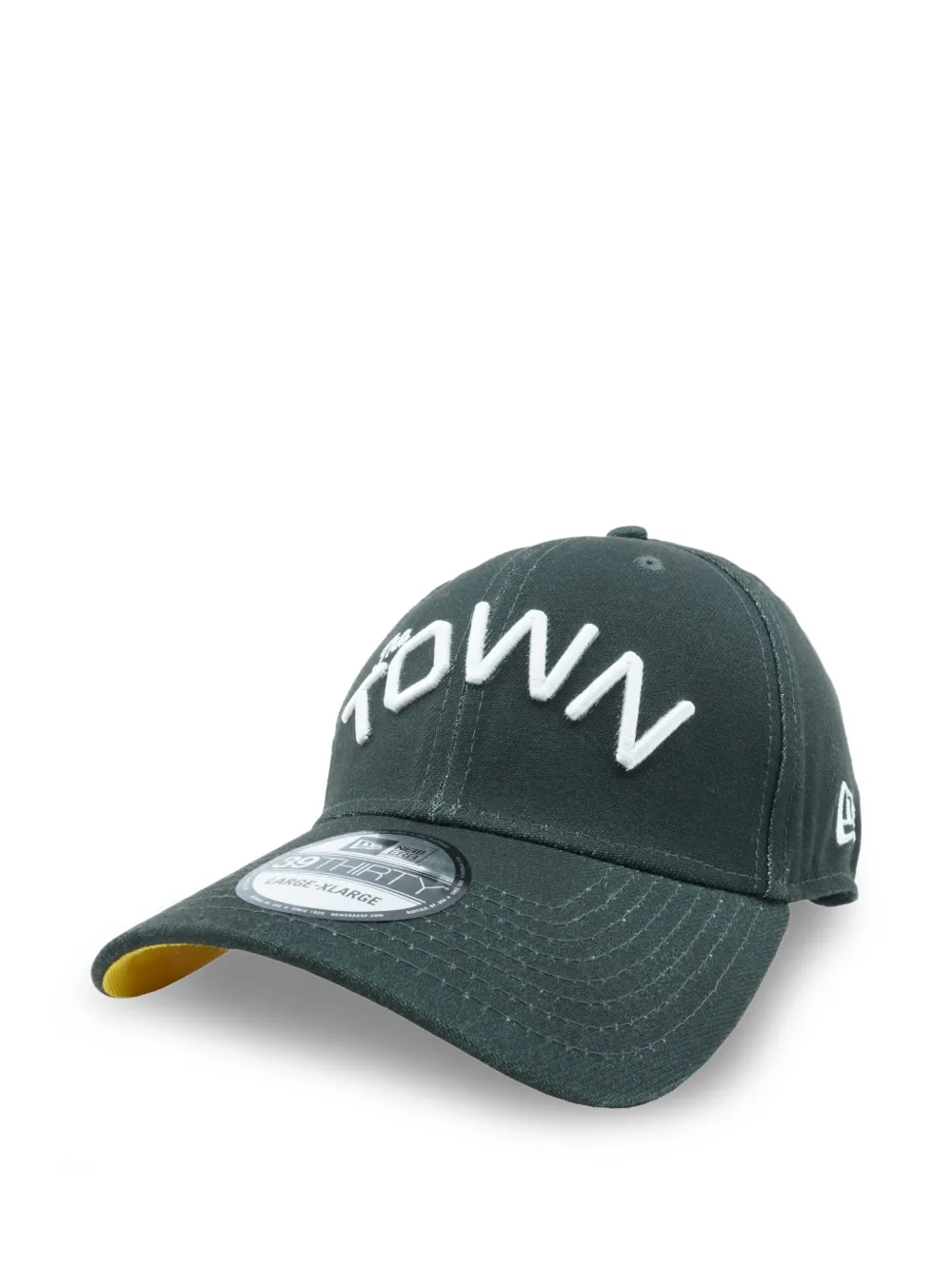 NEW ERA CAP x NBA 39THIRTY Golden State Warriors 'The Town' pet met borduurwerk Groen