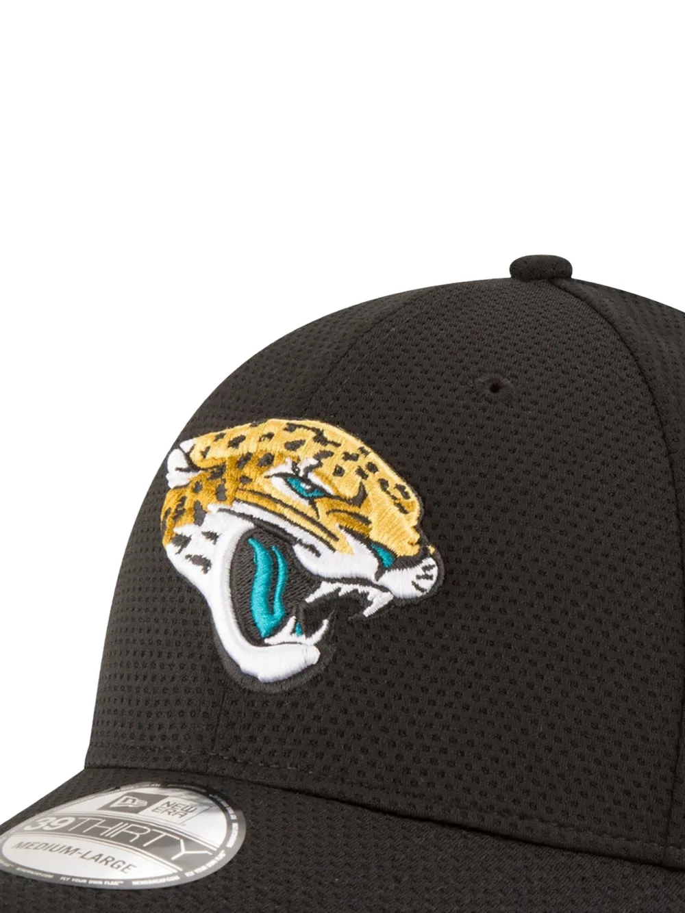 NEW ERA CAP 39THIRTY Jacksonville Jaguars Sideline Stretch Fit pet Zwart