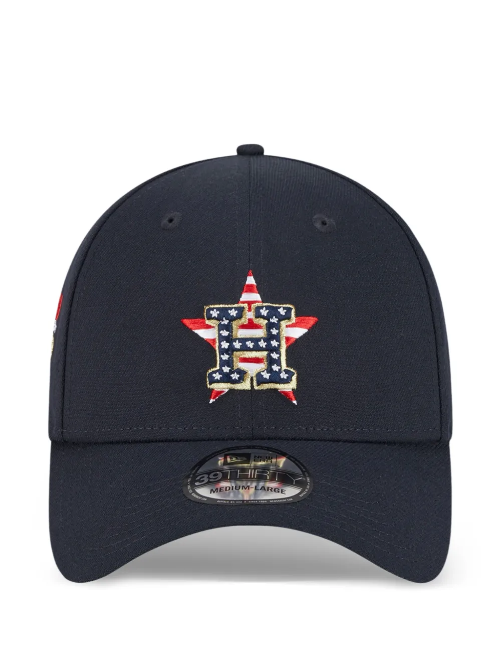 New Era 39thirty Houston Astros Fourth Of July Cap In Blue
