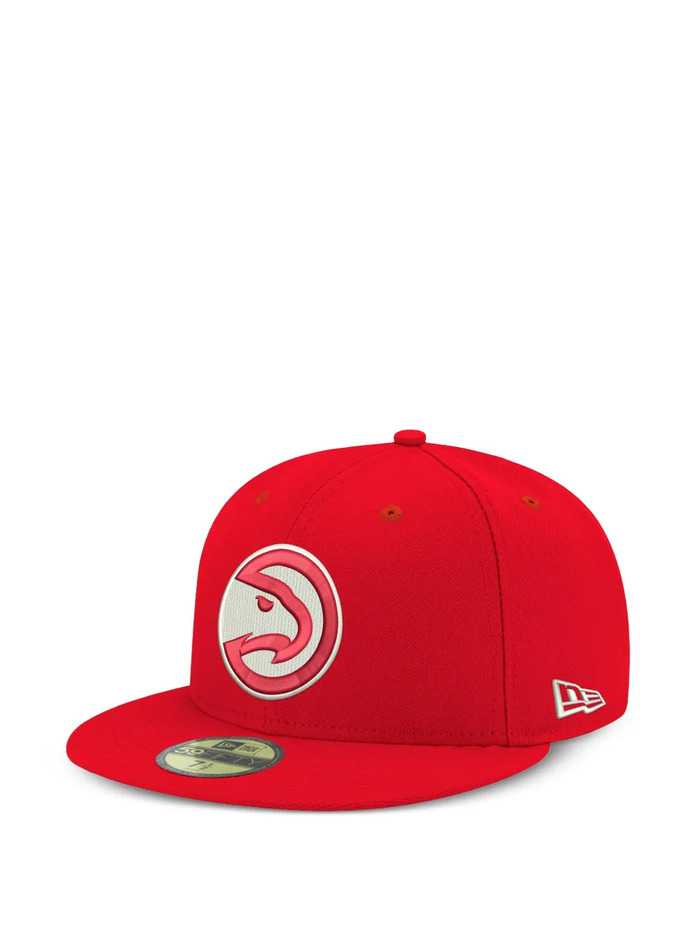 NEW ERA CAP 59FIFTY Atlanta Hawks getailleerde pet Rood