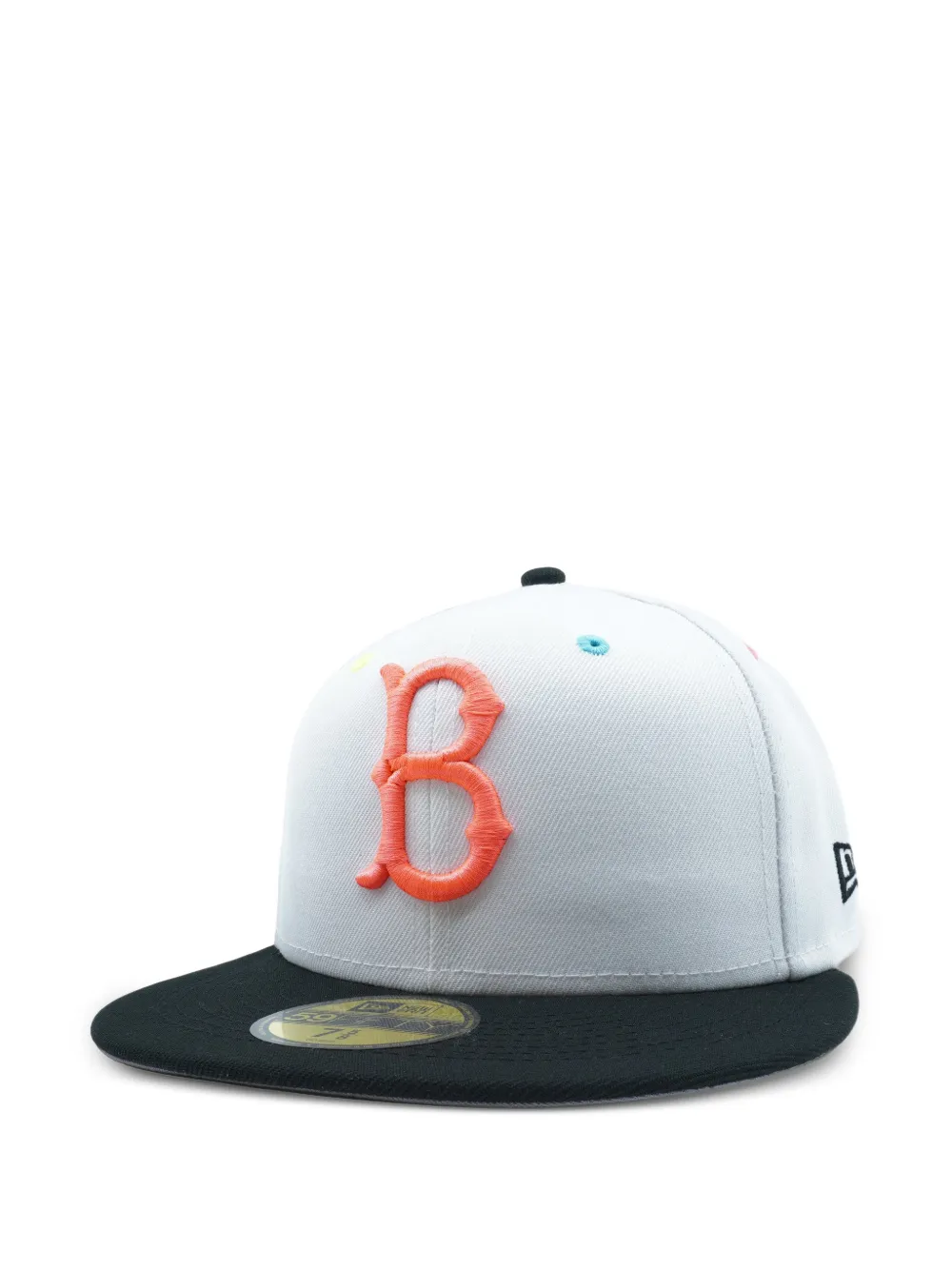 NEW ERA CAP 59FIFTY Cooperstown hoed met patch Grijs