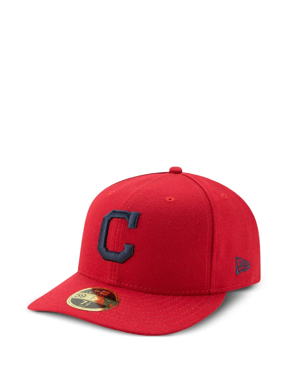 NEW ERA CAP 59FIFTY Cleveland Indians Low Profile Authentic pet Rood
