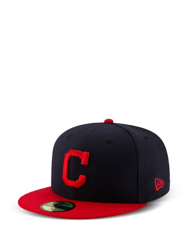 NEW ERA CAP 59FIFTY Cleveland Indians Fitted Cap | Blue | FARFETCH CA