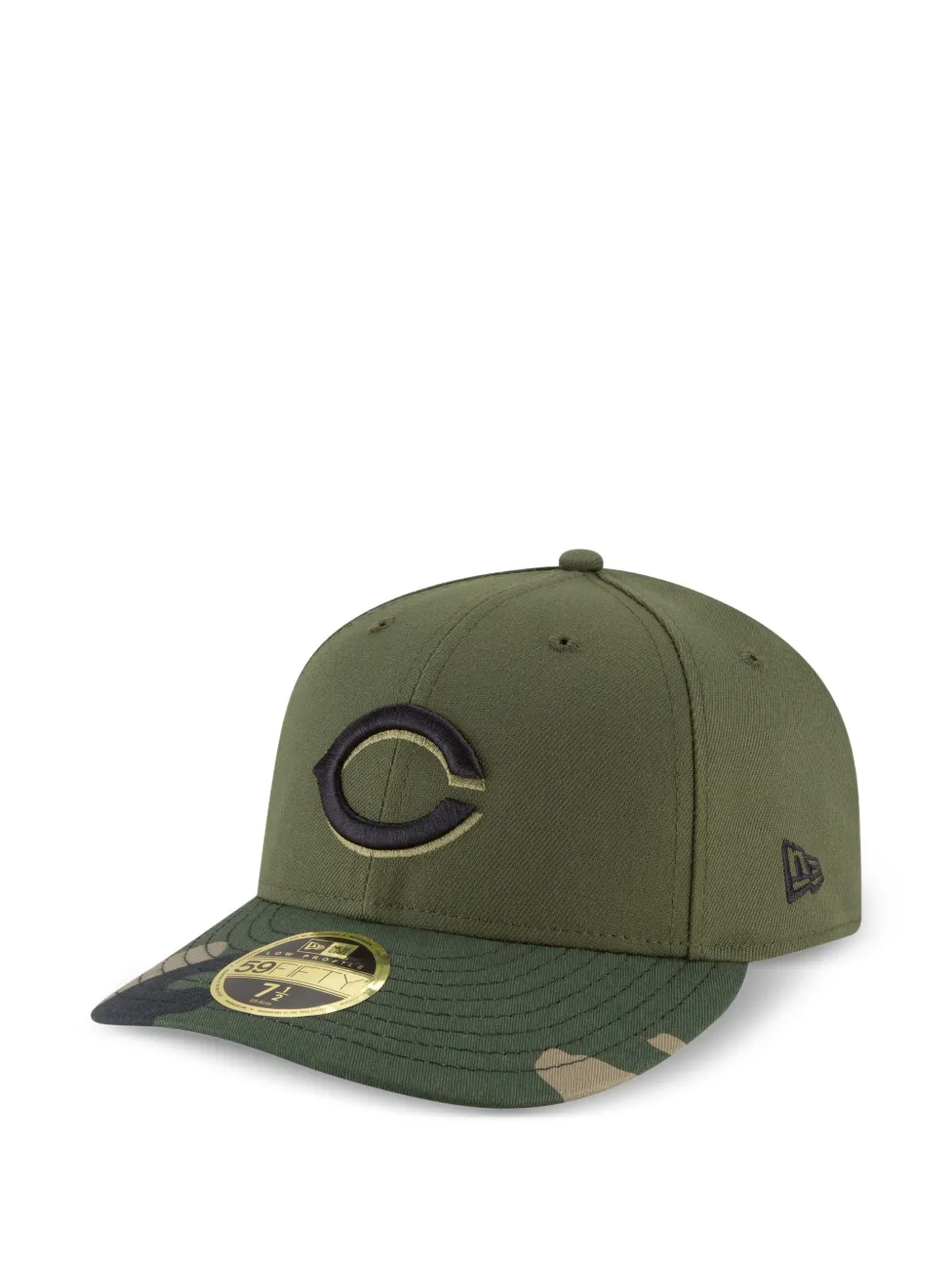 NEW ERA CAP 59FIFTY pet met camouflageprint Groen