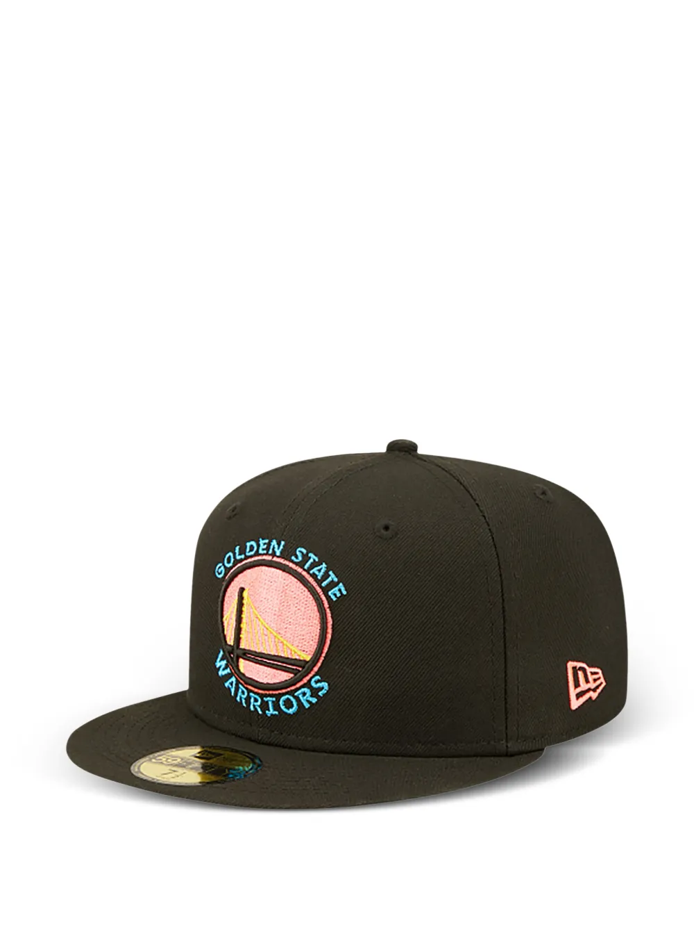NEW ERA CAP 59FIFTY Golden State Warriors pet Zwart