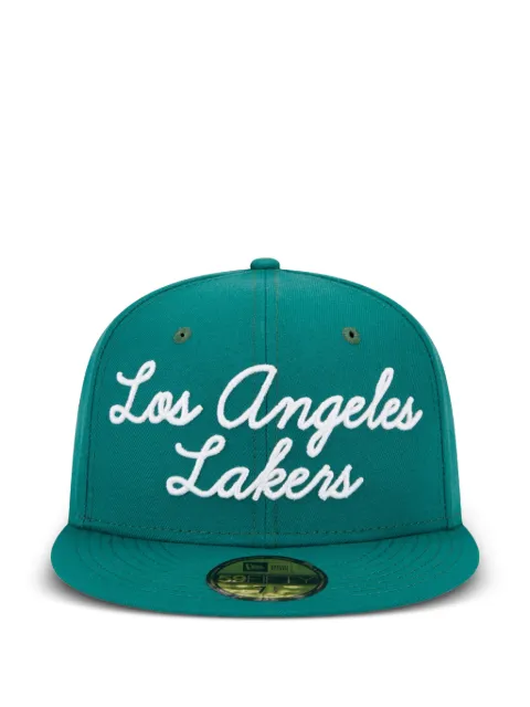 NEW ERA CAP 59FIFTY Los Angeles Lakers script hat