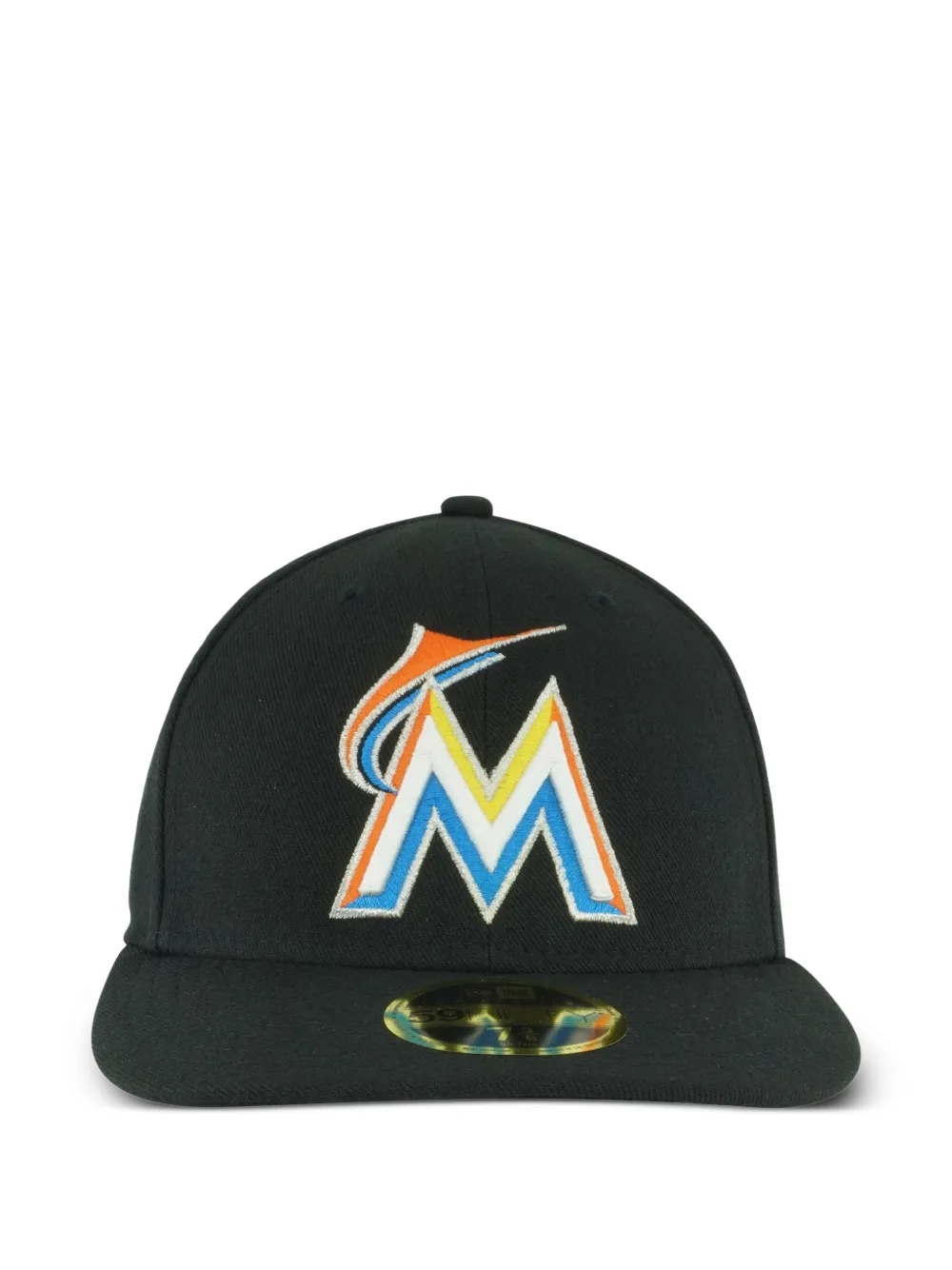 NEW ERA CAP 59FIFTY Miami Marlins Baseballkappe - Schwarz