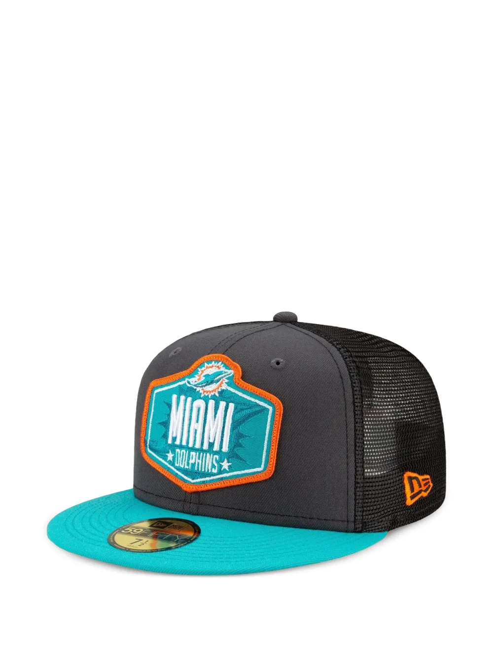 NEW ERA CAP 59FIFTY Miami Dolphins pet Grijs