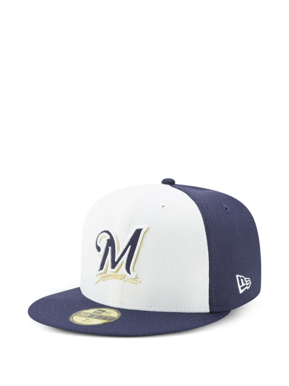 NEW ERA CAP 59FIFTY Milwaukee Brewers Diamond Era getailleerde pet Blauw
