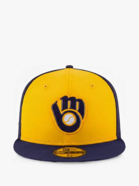 NEW ERA CAP gorra 59FIFTY Milwaukee Brewers Authentic BP