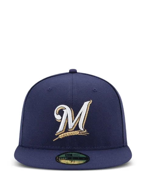 NEW ERA CAP 59FIFTY Milwaukee Brewers Performance Authentic Fitted cap
