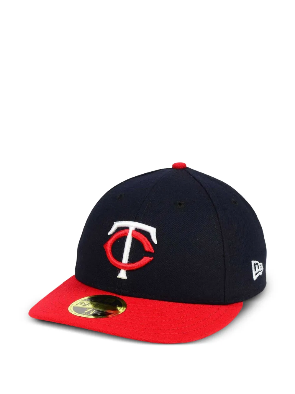 NEW ERA CAP 59FIFTY Minnesota Twins Low Profile Authentic Collection getailleerde pet Zwart
