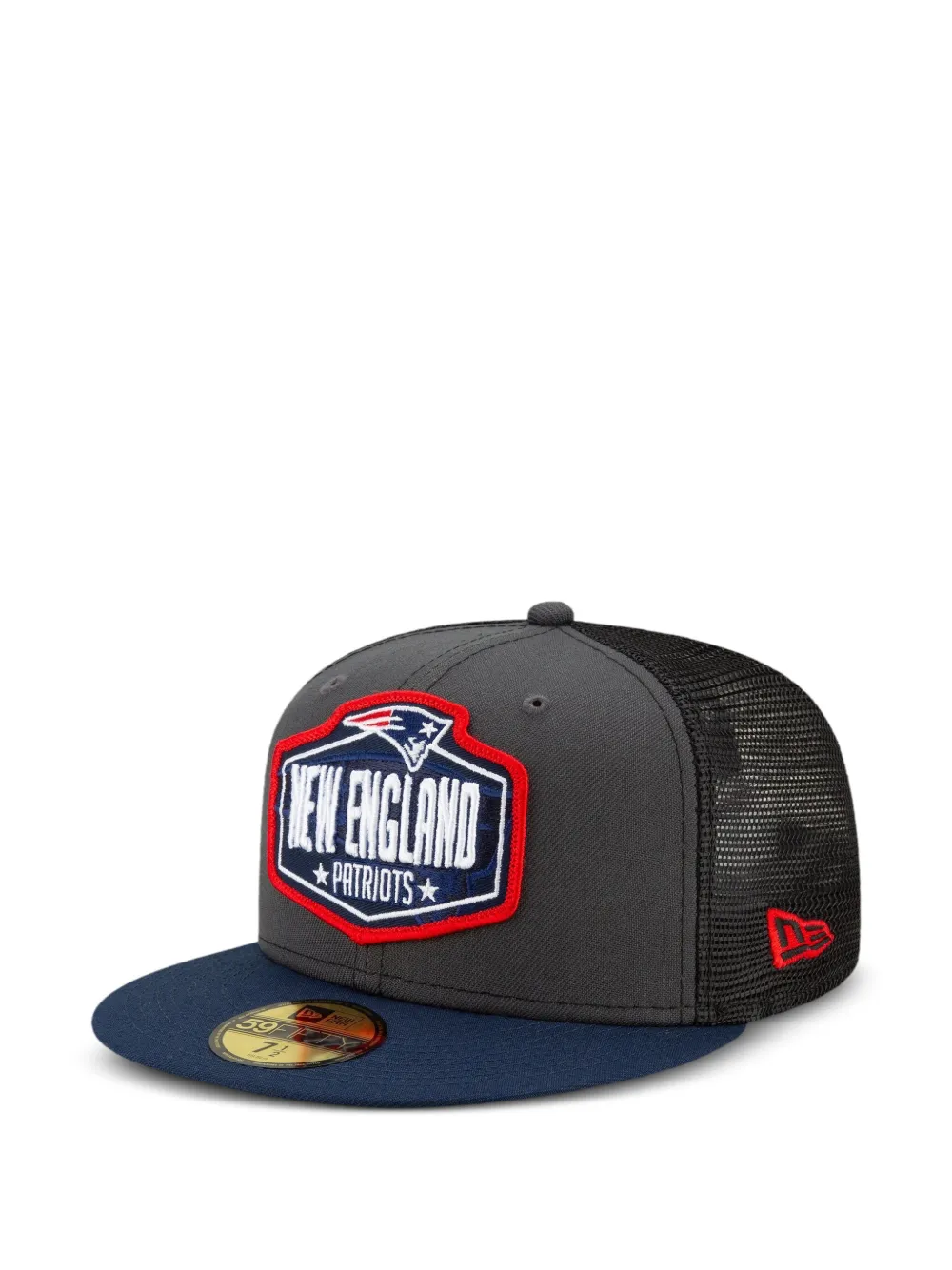 NEW ERA CAP 59FIFTY New England Patriots 2021 Draft pet Zwart
