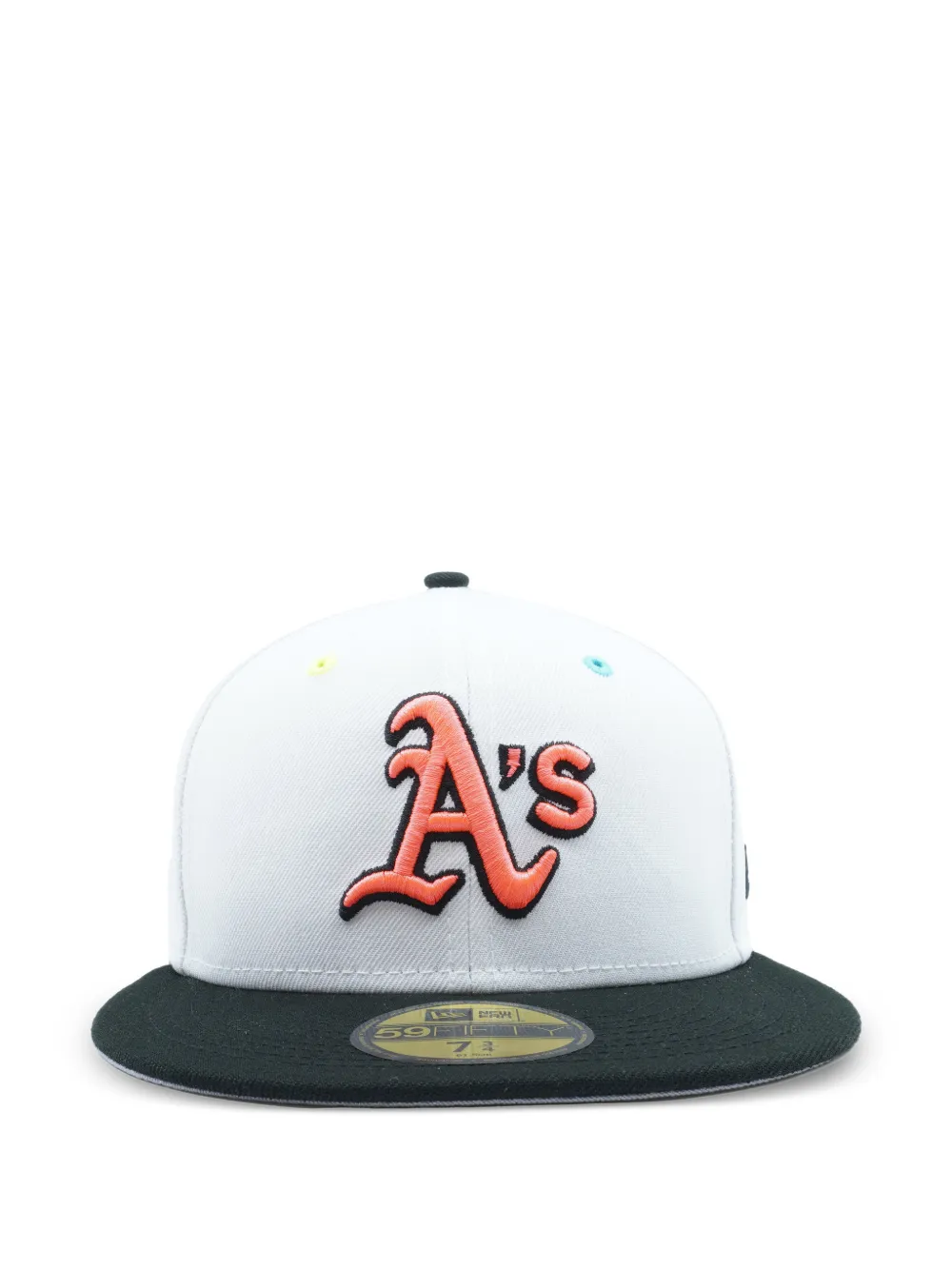 NEW ERA CAP 59FIFTY Oakland Athletics Baseballkappe - Weiß