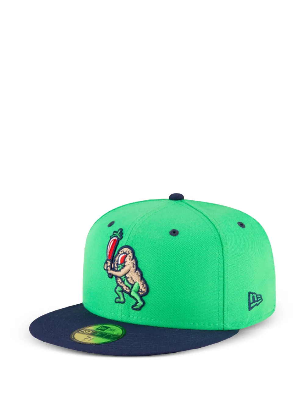 NEW ERA CAP 59FIFTY San Antonio Missions Theme Night 'Puffy Taco' getailleerde pet Groen