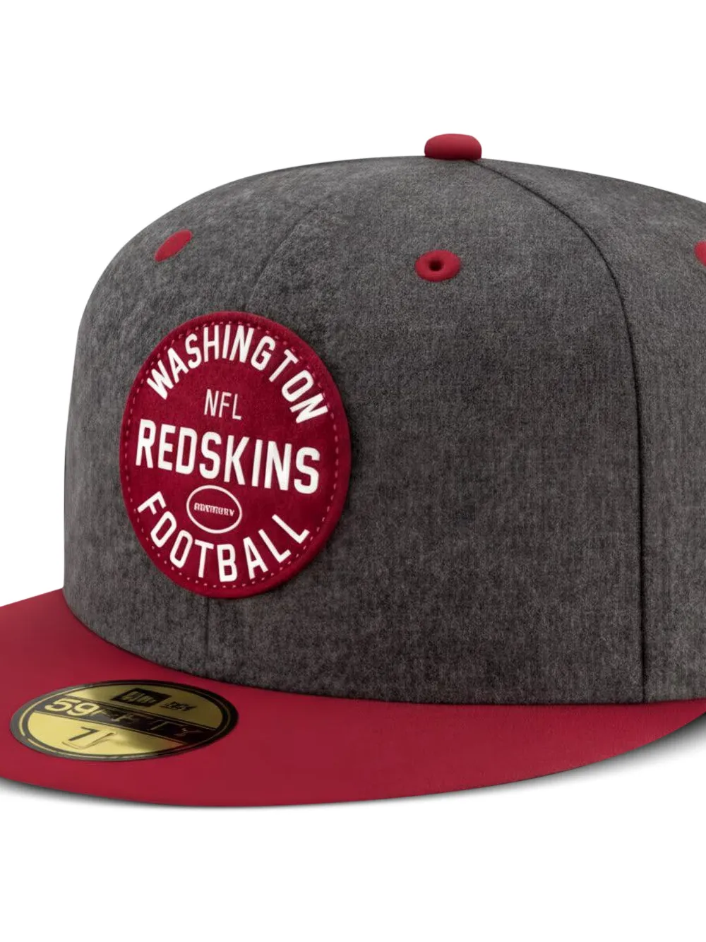 NEW ERA CAP 59FIFTY pet met logopatch Grijs