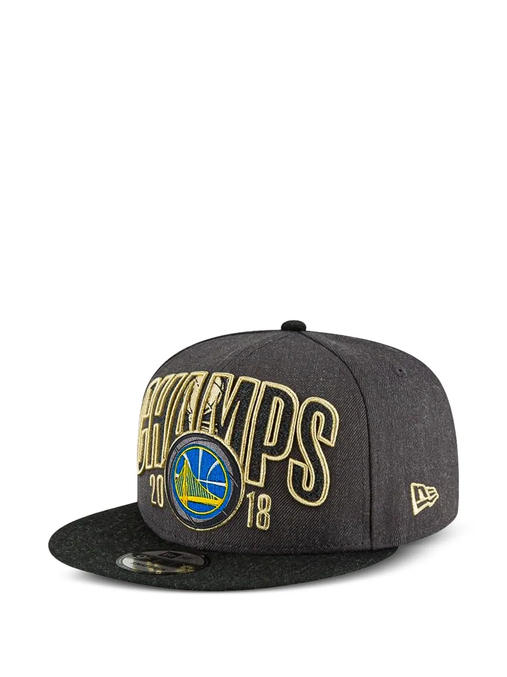 NEW ERA CAP 9FIFTY Golden State Warriors 2018 Finals pet Zwart