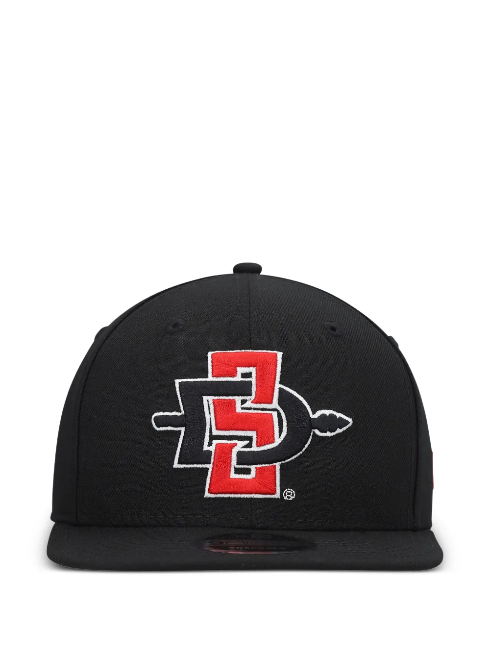 NEW ERA CAP 9피프티 샌디에이고 스테이트 아즈텍 스냅백 캡 모자 | 블랙 | Image 1