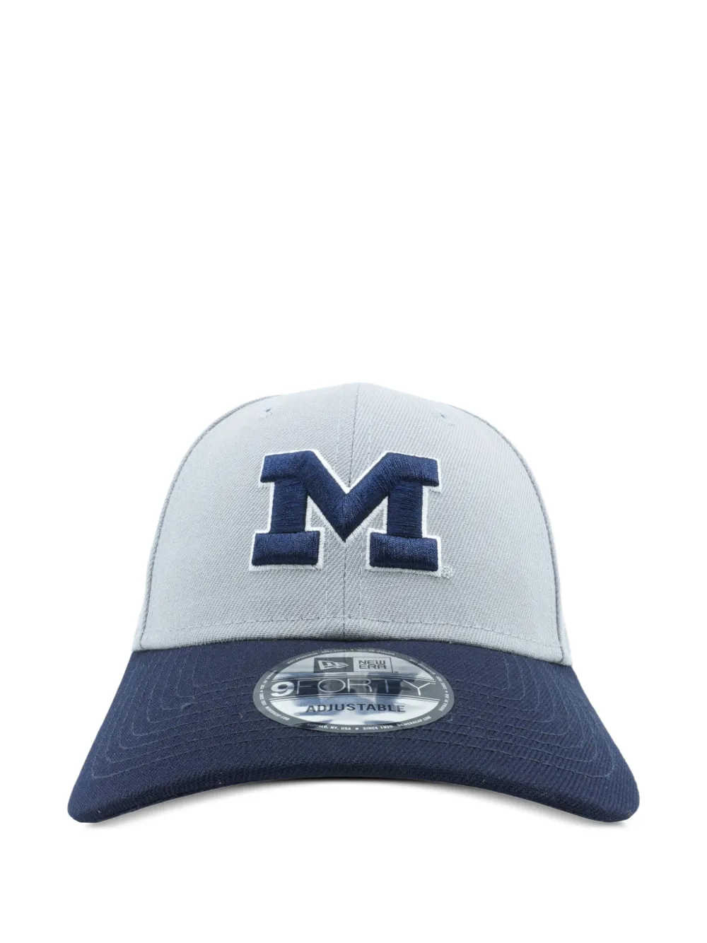 NEW ERA CAP Cappello 9FORTY Michigan Wolverines The League con chiusura a strappo - Grigio