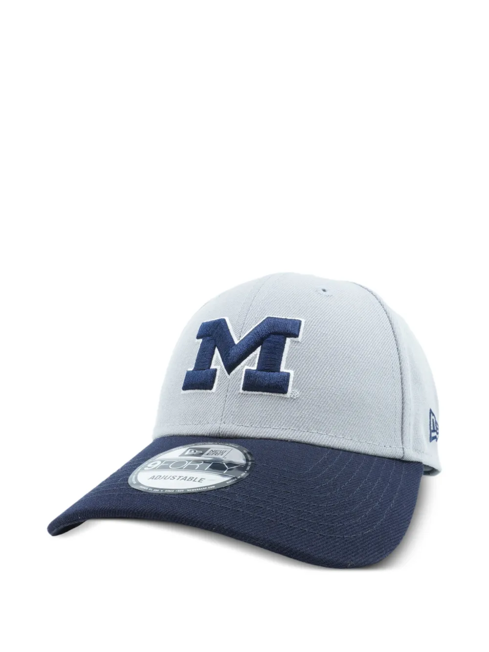 NEW ERA CAP 9FORTY Michigan Wolverines The League pet met klittenband Grijs